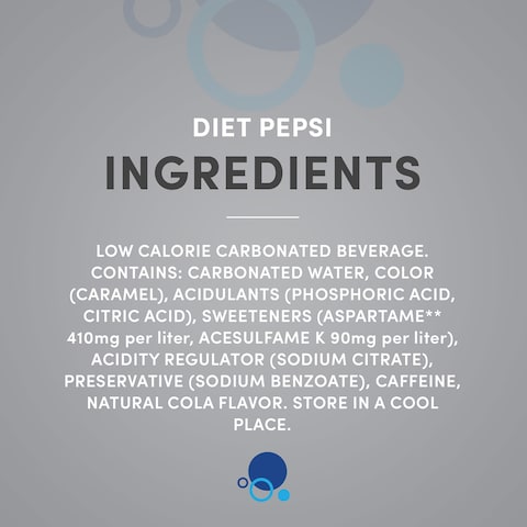 Pepsi Cola Diet can - 320 ml