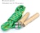 Fitto Wooden Handle Long Group Jump Rope, Multi-Person, Fitness Equipment, For Students Adults