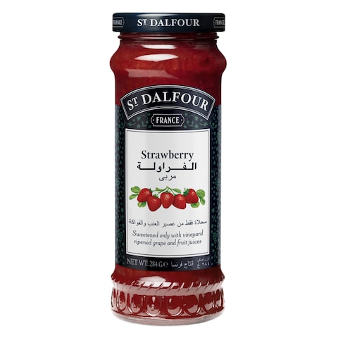 Buy St. Dalfour Jam Strawberry 284g in Saudi Arabia