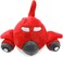 Plush Pet Squeakz Fliers ( Green/Maroon/Red) Dog Toy - Multicolor - 3pc