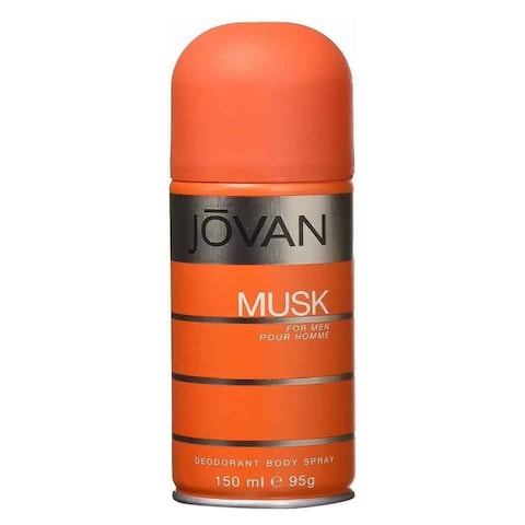 Jovan Musk Deodorant Body Spray Orange 150ml