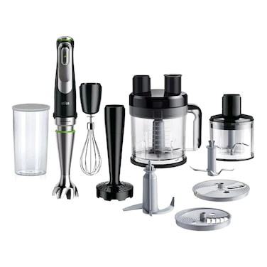 Braun Multi Quick Hand Blender MQ 9185XLI, 2 L, 1200 W, Black