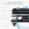 Renpho Smart Scale For Body Weight, Digital Bathroom Scale BMI Weighing Bluetooth Body Fat Scale, Body Composition Monitor Health Analyzer With Smartphone App, 400 Lbs, Black Elis 1