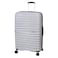 Cosmo Wave 8 Wheel Hard Luggage Trolley Light Grey 50cm