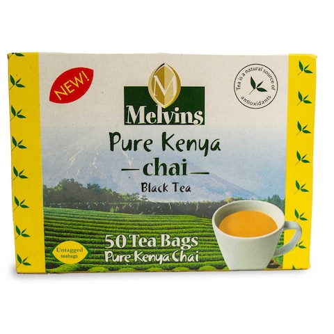 Melvins Black Chai Tea Bags 50S Untagged