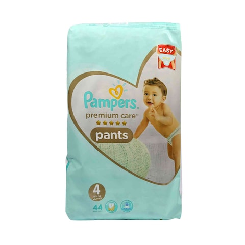 Pampers Premium Care Diaper Pants Maxi Size 4 9-14kg 44 Count