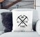 Loud Universe - Fortnite Square Throw Pillow Loot White Pillow 16X16 inch