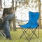Rubik Folding Beach Chair Foldable Camping Chair with Carry Bag for Adult, Lightweight Folding High Back Camping Chair for Outdoor Camp Beach (Royal Blue)
