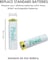 DMK POWER Rechargeable AA Batteries,2800mAh High Capacity Batteries 1.2V NiMH Low Self Discharge (4pcs)