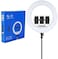 The Mohrim LED Selfie Ring Light Dimmable Camera Phone Ring Lamp With Stand Tripods