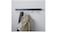 Hanger for door/wall, black, 60 cm