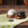 Acacia Salt &amp; Pepper Egg Shaker - Wood (ACA-2EGS)