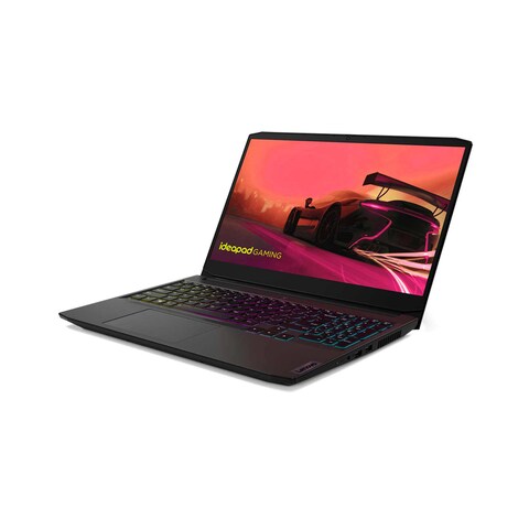 Lenovo 15ACH6 IdeaPad Gaming 3 Laptop - AMD Ryzen 5 5600H - 512GB SSD - 8GB RAM - 15.6-inch - RTX 3050 - Windows 10 - Shadow Black