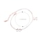 Aiwanto Ankle Chain Rose Gold Anklet Star Lucky Anklet