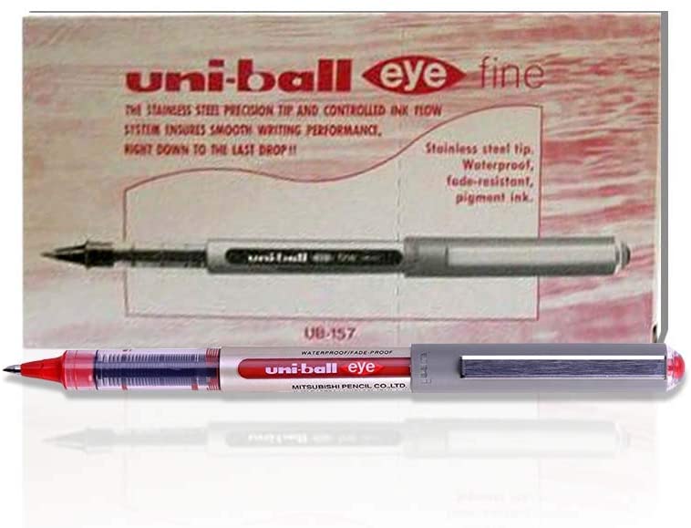 Buy UniBall Pen Uni Ball 157 Black Online | Carrefour UAE