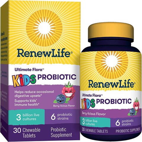 Renew Life Ultimate Flora Kids Probiotic, 30 Tabs