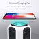 Gzar Tower Extension 3-in-1 Power Strip (1 WL-Charger   6 AC Outlets   4 USB Ports) Extension Lead/Cord, Vertical Power Strip, Multi Plug Sockets, Wireless Charging, Overvoltage Protection