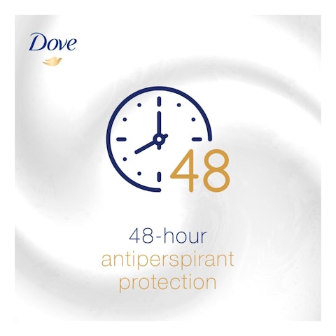 Dove Women Antiperspirant Deodorant Roll-On With 48 Hour Protection And &frac14; Moisturising Cream Invisible Dry Alcohol Free Antiperspirant 50ml