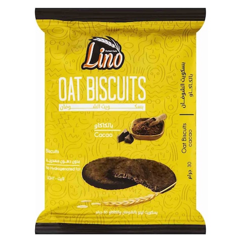Lino Oat Biscuit with Cocoa - 30 gm