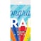 Creative Converting Rainbow Congrats Grad Paper Tablecover- 54-Inch x 102-Inch Size- Multicolor