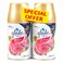 Glade Automatic Blooming Peony And Cherry Refill Spray 2x269ml