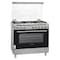 Daewoo 5 Gas Burner Free Standing Cooker DGC-S965M Silver/Black 90x60cm