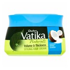 Buy Vatika hair cream coconut henna almond 140 ml in Saudi Arabia