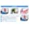 Marrkhor 4Rolls Reusebale Kitchen Wipes Tissue Rolls Disposable Cleaning Cloth, Dish Cloth Dish Towels 50 Sheets/Roll