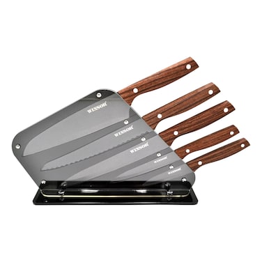 وينسور طقم سكاكين الشيف من الستانلس ستيل 5 قطع