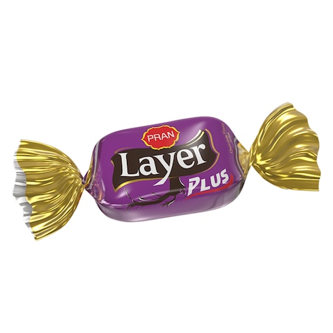 Pran Layer Plus Chocolate Toffee 185G