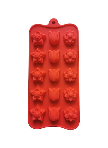 Flower Shape Baking Mold Candy Mold, Silicone Chocolate Molds including Tulip Rose, Ideal for Wedding Festival Parties & Novelty Gift Molds