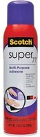 Scotch Super77 Multipurpose Adhesive Spray 13.57 Oz