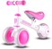 Allobebe Baby Balance Bike, Cute Toddler Bikes 12-36 Months Gifts For 1 Year Old Girl Bike To Train From Standing Running With Adjustable Seat Silent &amp; Soft 3 Wheels