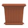 Cosmoplast Planter Square With Tray 10Ltr (Assorted Color Randomly picked)