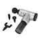 Generic-Silver Professional Massage Device Deep Relaxation Therapy Body Massage Vibration Relaxing Fit Relief Pains Machine Fascia Massage Tool-EU Plug