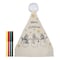 Christmas Magic Merry Christmas Design DIY Santa Hat For Child- White