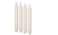 LED candle, battery-operated/natural20 cm,4pack
