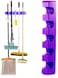 
Wall Hanger Storage Mounted Holder Organizer Rack Broom Mops Kitchen Tools Brush Holder (Assorted colors)