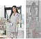 U-Hoome Laundry Basket With Wheel Rolling Laundry Sorter 3-Tier Basket Stand With 6 Side Hooks For Kitchen Bathroom Trolley