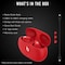 Beats Studio Buds True Wireless Noise-Canceling In-Ear Headphones - Red