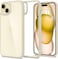 Spigen Ultra Hybrid designed for iPhone 15 Plus case cover - Mute Beige