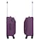Eminent Expandable Luggage Trolley Bag Soft Suitcase for Unisex Travel Polyester Shell Lightweight with TSA lock Double Spinner Wheels E765SZ Carry On 20 Inch Purple