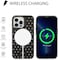 CG Mobile Mercedes-Benz Double Layer PC/TPU Case With Large Star Pattern, Compatible W/iPhone 14 Pro (6.1"), Protective Cover, Shockproof, Wireless Charger Compatibility (Black &amp; Silver)