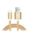 Generic Micro USB Charger Cable Gold