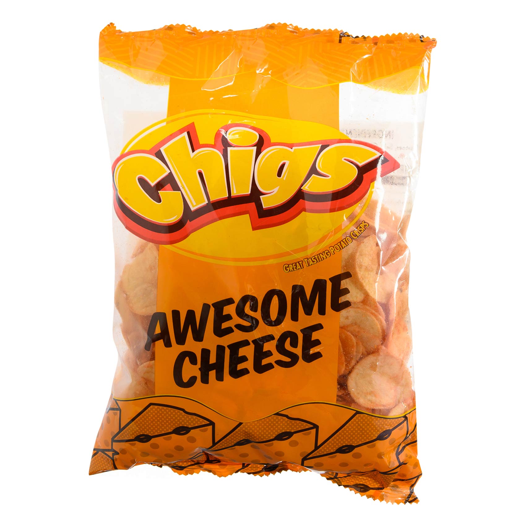 Chigs Cheese Potato Crisps 200G