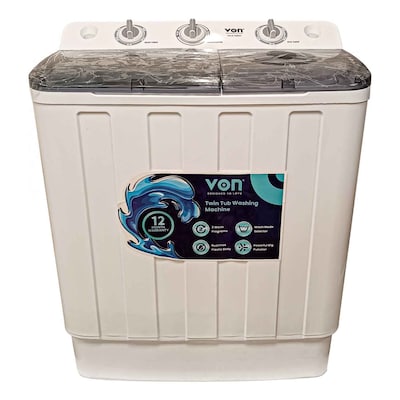 Von Washing Machine Top Load VALS-75BWY 7.5Kg