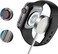 Green Lion 3D HD Glass Screen Protector Compatible For Apple Watch 45mm, Dust &amp; Scratch Resistance, Sensitive Touch, HD &amp; Matte Tempered Glass, Shockproof Smartwatch Cover - Black (45mm)