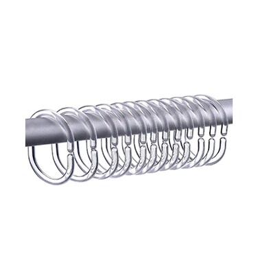 Transparent Shower Curtain Rings