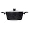 Top Chef Granite Pot - 30 Cm - Black
