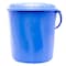 Kenpoly Stripe Bucket With Lid Blue 10L